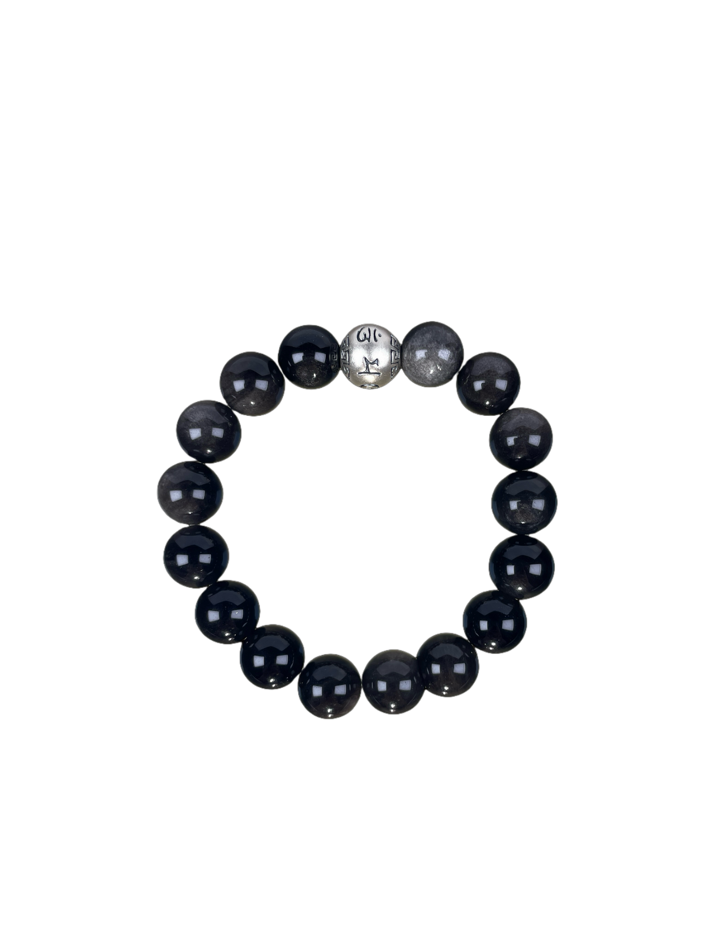Monochrome Yin & Void Zen Crystal
