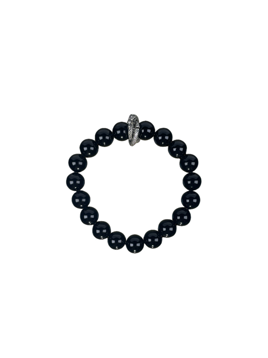 Black Warrior Obsidian Bracelet