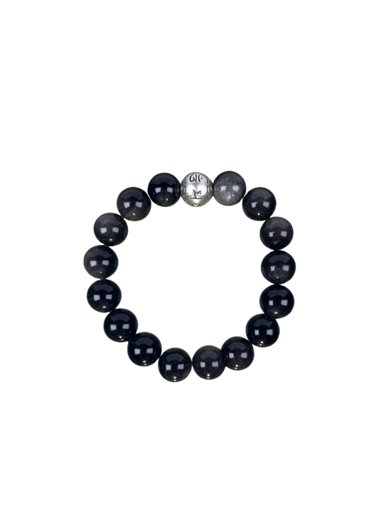 Monochrome Yin & Void Zen Crystal