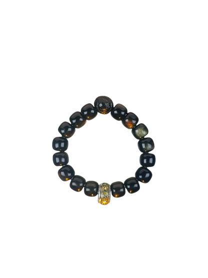 Golden Obsidian Zodiac Guardian