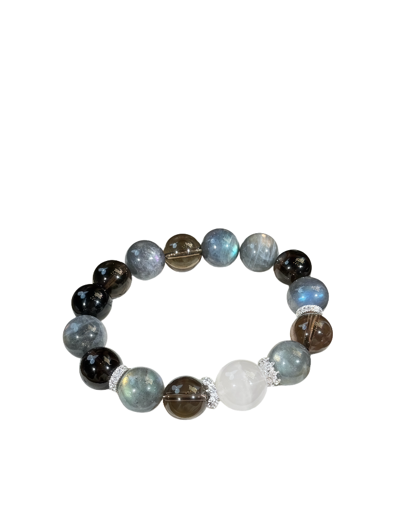 Smoky Gradient Glow Bracelet