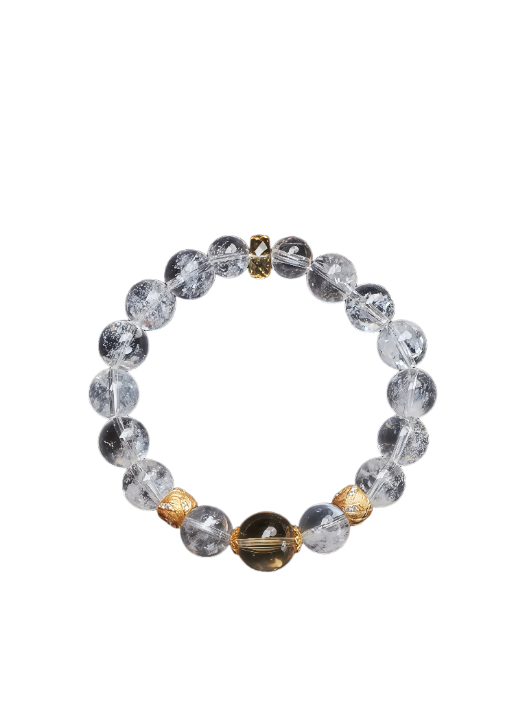 Aze & Citrine Crystal Bracelet