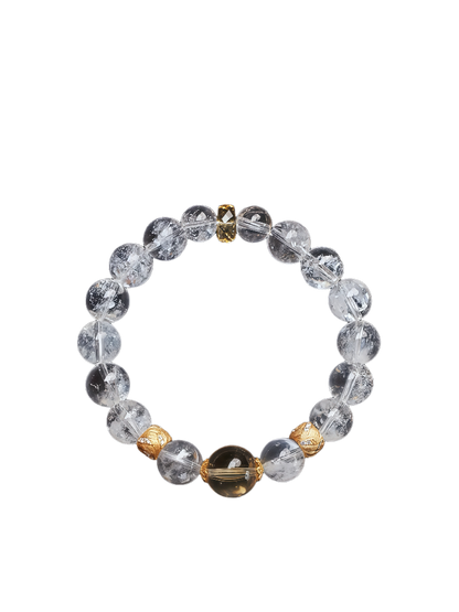 Aze & Citrine Crystal Bracelet