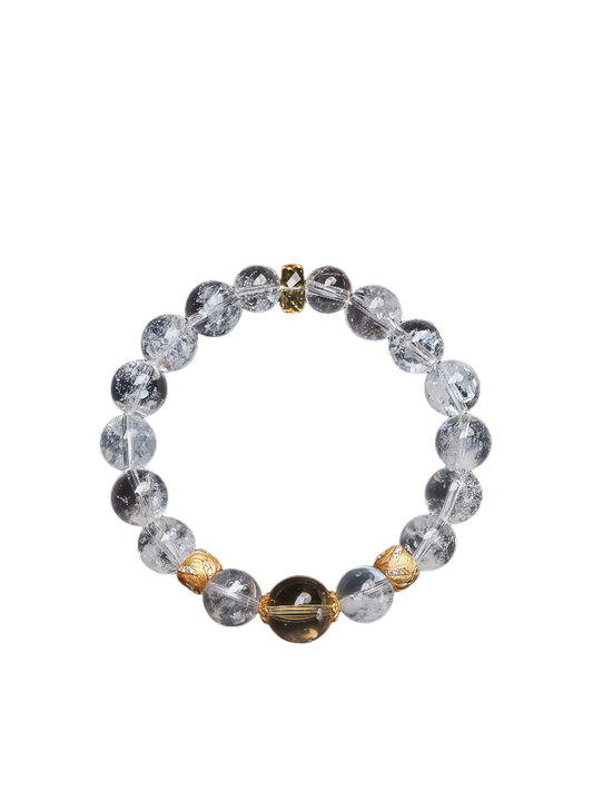Aze & Citrine Crystal Bracelet