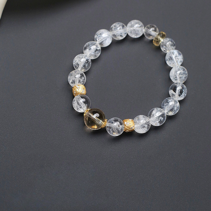 Aze & Citrine Crystal Bracelet