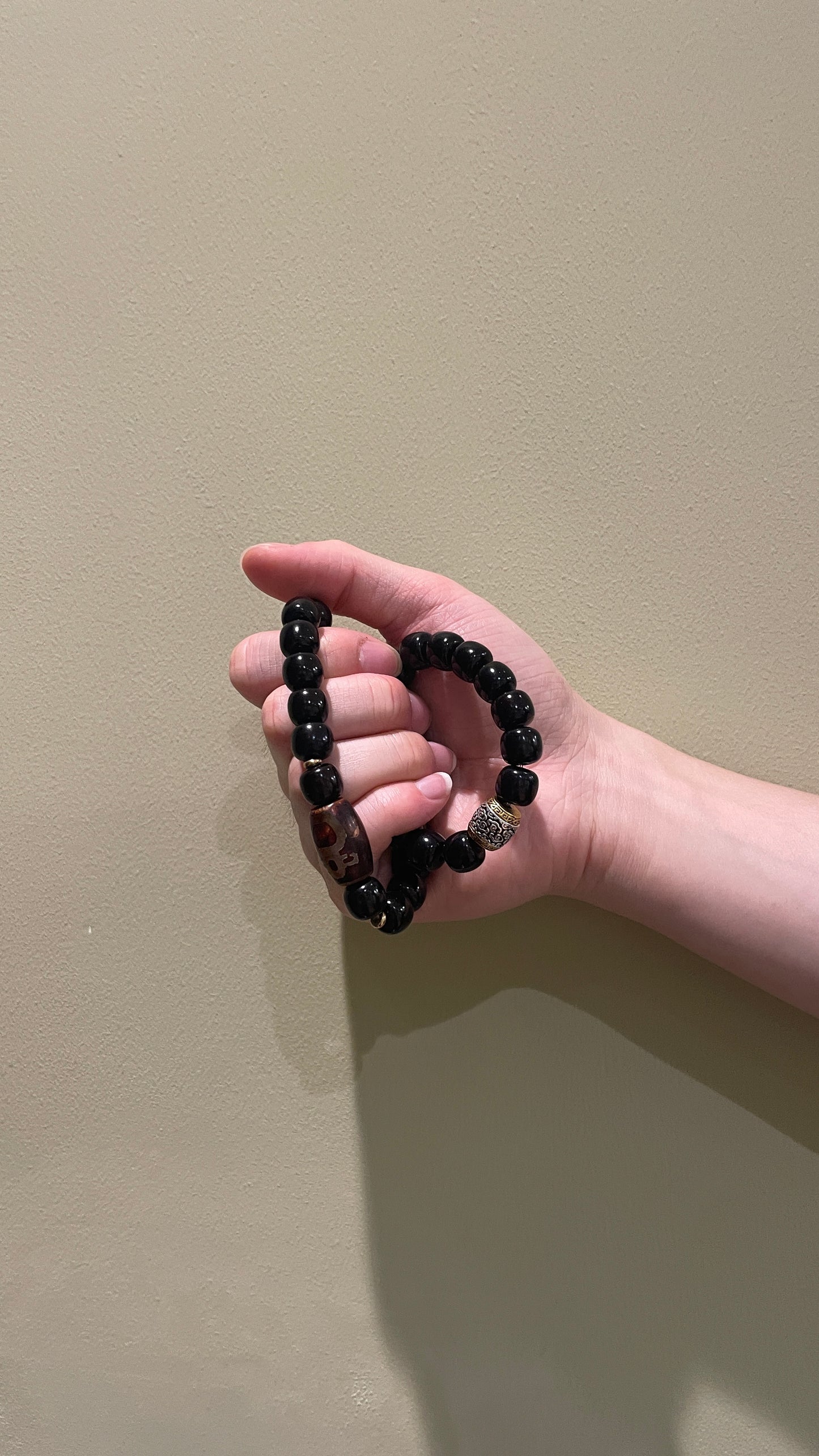 Ink-Core Bodhi × Nine-Eyed Dzi Tibetan Protection - XMLYMY 004