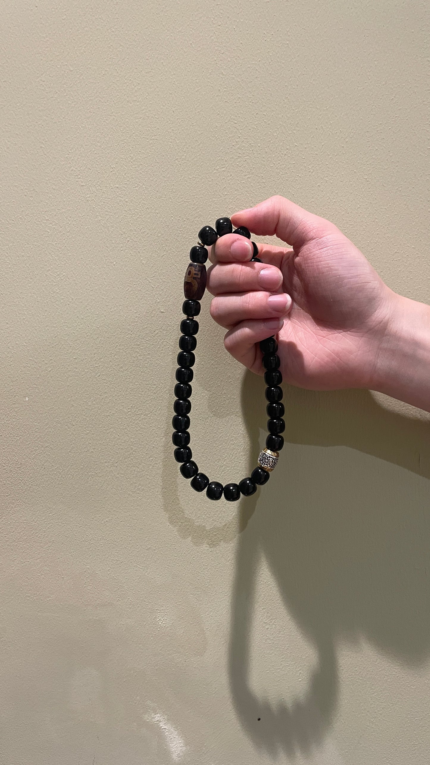 Ink-Core Bodhi × Nine-Eyed Dzi Tibetan Protection - XMLYMY 004