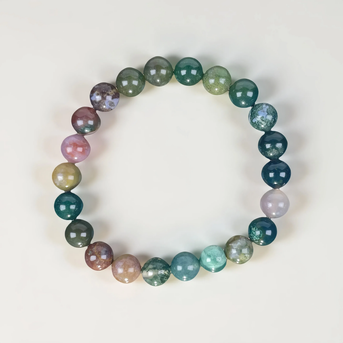 Amazon Tears · Ocean Jasper Natural Stone Bracelet