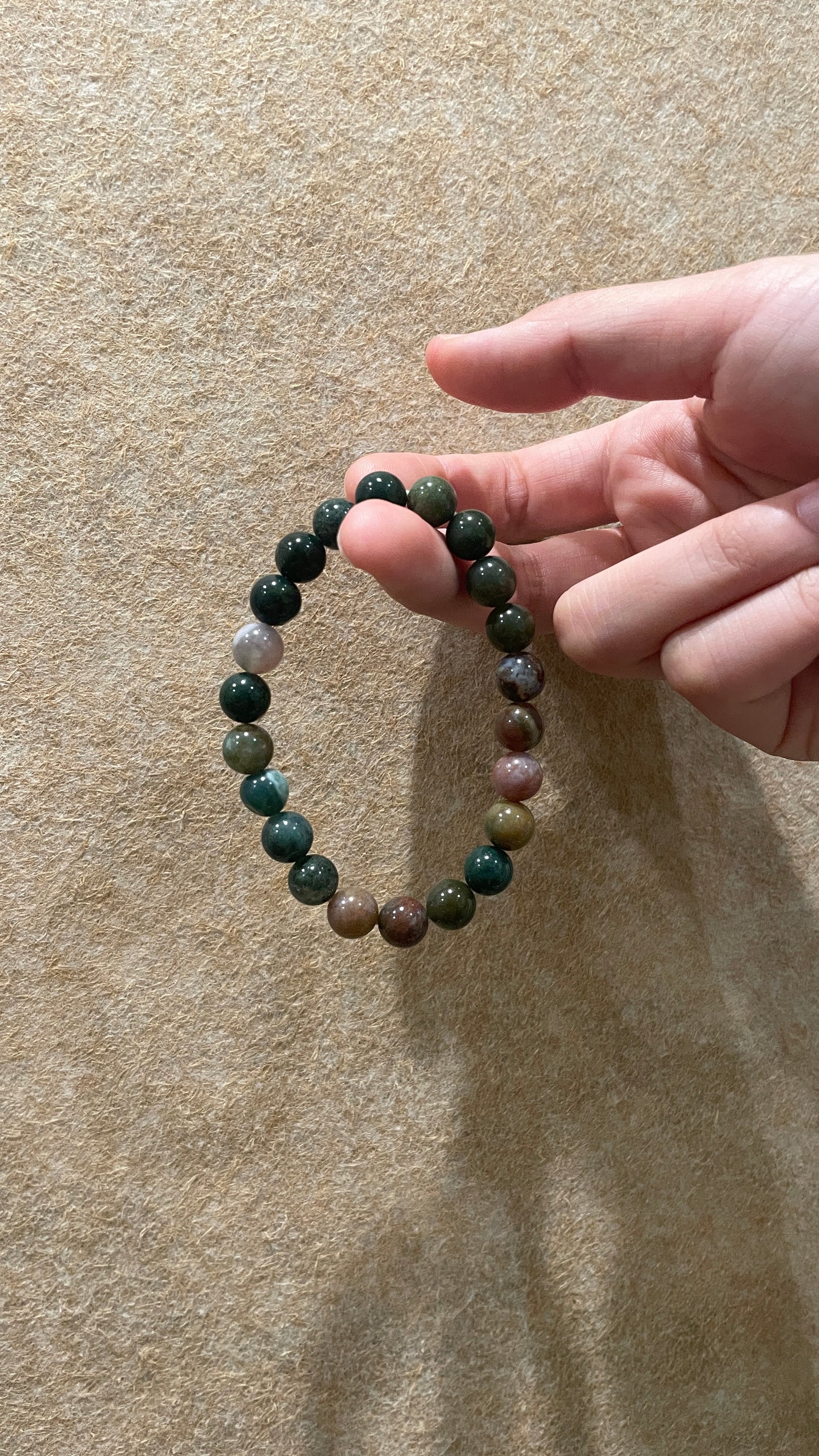 Amazon Tears · Ocean Jasper Natural Stone Bracelet